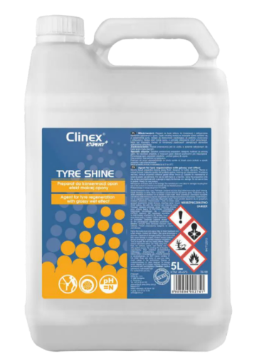 Obrazek CLINEX EX+ TYRE SHINE 5l KONSERWACJA    